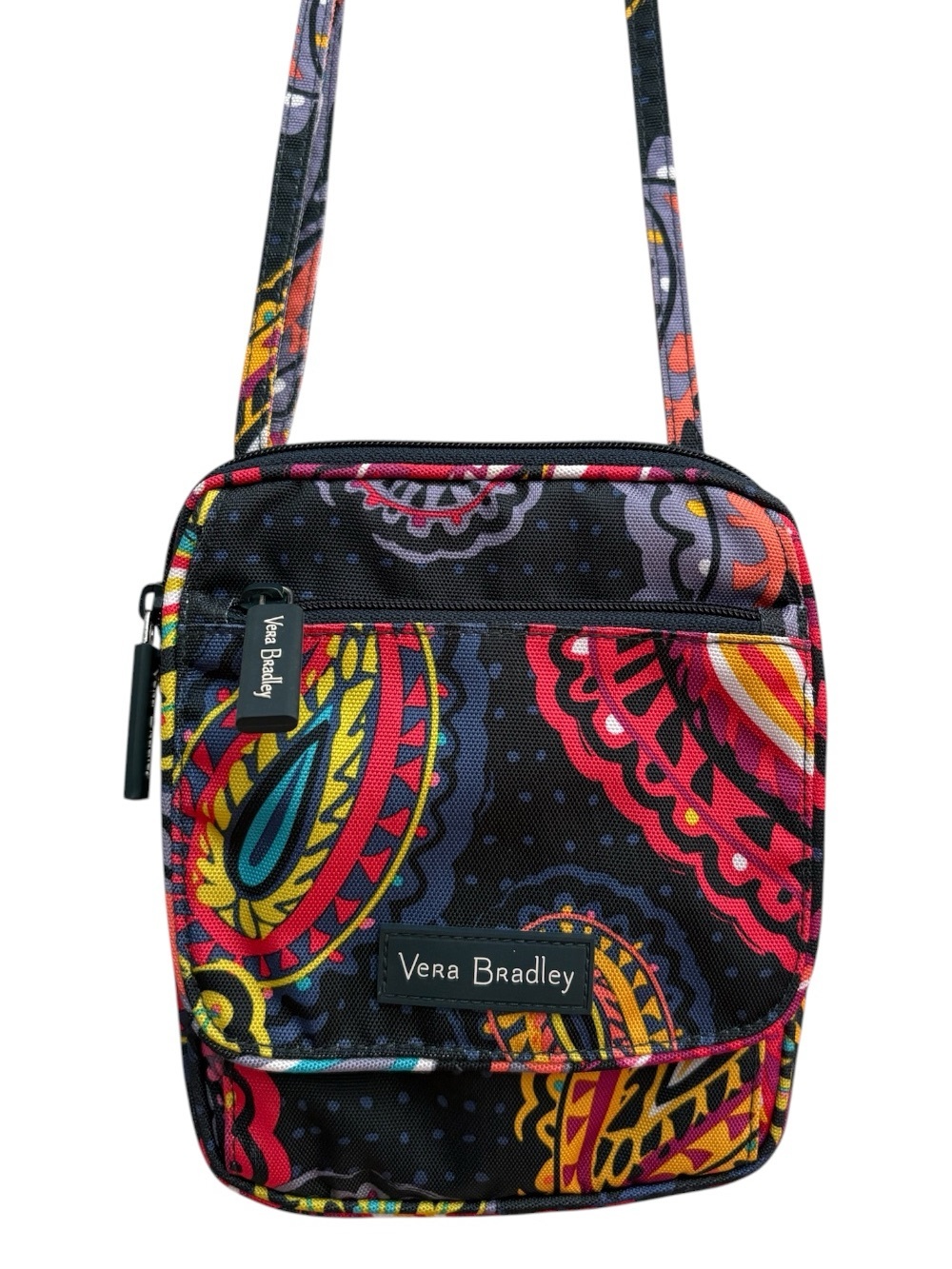 Vera Bradley Mini Hipster Crossbody Bag • Vivid Paisley • NWOT • Lighten Up Line - Picture 1 of 7